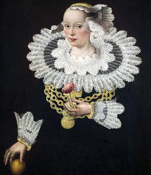  Portrait of Anna Rosina Tanck, wife of the mayor of Lubecker